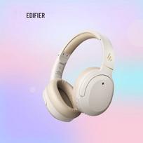 Edifier Active Noise Cancelling Bluetooth Over-Ear Headphones balta