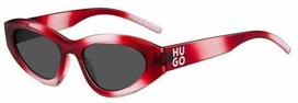Hugo Boss Akiniai HUGO HG-1282-S-C48. Akiniai przeciwsłoneczne, Kolor rožinė. Unisex.