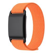 High Quality Bands for Whoop 4.0 Canvas Woven Watch Band Elastic Velcro Loop Replacement Fabric Sport Watch Band Nylon oranžinė