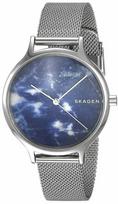 Laikrodis SKAGEN SKW2718. Kwarcowy, Kolor mėlyna. Kobieta.