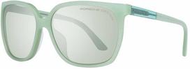 Akiniai PORSCHE DESIGN P8589-60C. Akiniai przeciwsłoneczne, Kolor žalia. Kobieta.