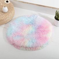Fluffy Pet Winter Supplies Sleeping for Puppy Kennel Cat Mat Dog Mat Cat Cushion Dog Bed Cat Bed 40cm įvairiaspalvis