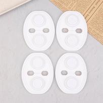 2/4Pcs Car Door Closing Shockproof Pad Silicone Cushion Mute Shock Absorber Protective Covers Car Accessories B2