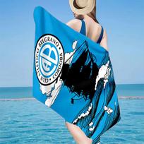 Atletico Belgrano Crest Microfiber Beach Towel, Lightweight And Quick-Dry, for Summer Travel, Beach Essential, Swimming Pool 70cmx140cm(27x55inch)
