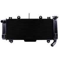 LQYL Motorcycle Engine Radiator Coolant Cooler Cooling Water Tank Systems For KAWASAKI Z650 NINJA650 ER650 EX650 Z650 2017‑2025 juoda