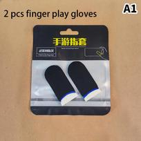 2pcs Finger Cover Breathable Game Controller Finger Sleeve For Pubg Sweat Proof Non-Scratch Touch Screen Gaming Thumb Gloves carbon fibre A01