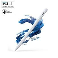 Palm Rejection Active Smart Pencil with Replace Tip for Apple iPad Stylus Pen juoda