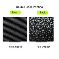For Anycubic Kobra 2 Max Print Plate 430x430 Build Plate Strong Adhesion Spring Steel Sheet Kobra 2 Max Accessories Heat Bed 430x430mm gray