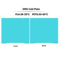 For Prusa MK3s MK4S MK3 MK4 Build Plate Smooth Textured Upgrade OMG Cold Plate Flexible Steel Steel Sheet Printplate Accessories 241x253.8mm