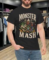 Monster Mash Funny Halloween Spooky Season Trick Or Treat TShirt S