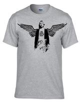 Kurt Cobain Nirvana Rock Band Rock Music Grey Kids TShirt 541grKids S