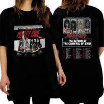 Retro Motley Crue Tour Tee 2026 Mtley Cre Metal Band Rock Tour 2026 Tee S