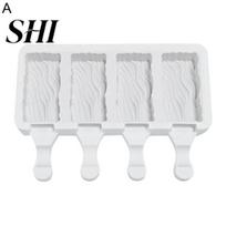 Tray Flexible Ice Cube Mold Heat Resistant Anti-deform 4 Silicone Grids DIY Lolly Household Supplies Dining A balta