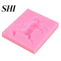 Chocolate Mold Food-grade Decorating Tools BPA Free Cake DIY Tool Jelly Cookies Soap for Home Silicone rožinė