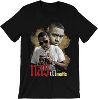 Nas Illmatic Black Cotton Tshirt Full Size S5xl Mi735 S
