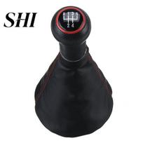 5/6 Speed Car Gear Shift Knob Boot Gaiter Lever Cover Protector for Polo Golf 5 Speed