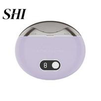 Stainless Steel Blade Nail Polisher 1 Set Automatic Electric Clipper Safety Fingernail Cutter Filer Rechargeable Trimmer Scissors DIY Care Adults violetinė