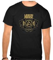 Linkin Park Rock Music Logo Black TShirt 1293 S