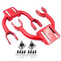 Car Camber Control Arm For Honda Civic EG 92-95 Adjustable Front Upper Control Arm Camber Suspension Kit (L&R) Car Accessories raudona