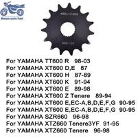 520 Motorcycle 15T Front Sprocket for YAMAHA XT600 XT600H XT600K XT600E XT600Z Tenere 91-94 TT600R 98-03 SZR660 XTZ660 Tenere