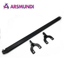 Rear Strut Bar Black for 92-00 Civic EG EK/93-97 Del Sol/94-01 Integra DC2 juoda
