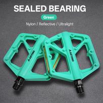 Mountain Bike Flat Pedal Platform Ultralight MTB Road Cycling Footrest Dual Side Anti Slip Pedals for Bicycle BMX Folding Bike