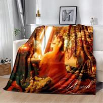 3D Ayliva Lieb Pop Dainininkė Minkštas Flanelinis Antklodė Lovai Miegamajam Sofai Iškylai, Mesti Antklodė Užkloti Lauke Laisvalaikiui Dovana Vaikams 75X95CM