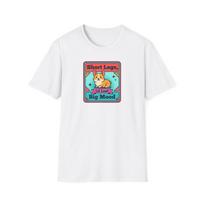 Funny Corgi T-Shirt | Short Legs Big Mood Cute Corgi Dog Graphic Tee | Corgi Lover Gift 2XL