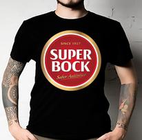 Vyriški ir moteriški marškinėliai Super Bock Classic S įvairiaspalvis