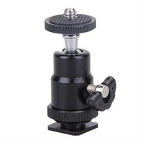 Mount Aluminum 360 Degree Tripod Ball Head Flash Bracket Tripod Ballhead Holder Camera Tripod juoda