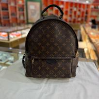 [Pre-Owned] Palm Springs Vintage Fashion Monogram Canvas And Leather Mini Backpack - Very Good #DT35F7 ONE SIZE