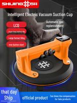 Shijing P618A Elektrinis vakuuminis siurbtukas stiklui ir plytelėms P610 aluminum single suction cup