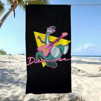 Dino D-Denver, The Last Dinosaurs Towel Kids Microfiber Quick Dry Sandproof Towel, Boys Girls Summer Pool Beach Swim Towel 50X100cm
