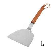Stainless Steel 1pc Chopper Wood Handle Pizza Fondant Scraper Pastry Tools Spatula Shovel L