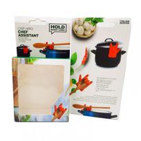 Palm-Shaped Pot Lid Lifter & Spoon Rest - Anti-Overflow Ladle Holder