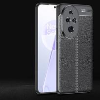 Dėklas For Honor 200 Huawei Honor 200 Capas Naujas Šarvuotas Bamperis Smūgiams Atsparus Galinis Minkštas TPU Odinis Fundas Honor200 Honor 200 Pro For Honor 200 juoda
