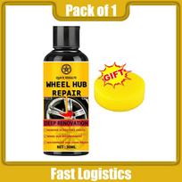 Automobile wheel rim scratch reconditioning paste, tire rim scratch paint repair paste - aluminum alloy wheel hub repair