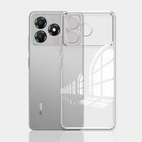 For ZTE Blade A36 /ZTE Blade A56 Case Soft Silicone Phone Case For ZTE Blade A76 4G /A76 5G Transparent Shockproof Protect Cover ZTE Blade A76 5G gryna