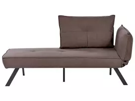 Dešininis šezlongas ROCAMADOUR rudas