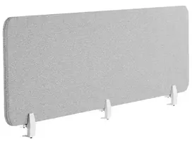 Rašomojo stalo pertvara WALLY 180 x 40 cm šviesiai pilka