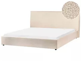 Vandens lova Boucle LAVAUR 180 x 200 cm smėlio spalvos