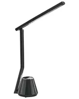 LED stalinė lempa DENEB su reguliatoriumi, juoda