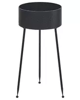 Gėlių stovas LEIKA 29 cm juodas metalinis