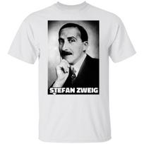 Stefan Zweig Austrian Jewish Writer Literary T shirt - Cotton Short Sleeve Tee S