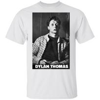 Dylan Thomas T shirt Welsh PoeT shirt British Writer Tee T shirt Do Not Go Gentle Into That Good Night 3XL gray
