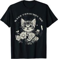 Rage Consumes Me Funny Cat Humour Cat Lover T shirt M