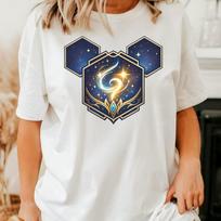 Inkborn Celestial Crest Shirt | Fantasy Trading Card Game Tee | Gamer Apparel | Tournament Jersey | TCG Player Gift | Theme Park Streetware 2XL