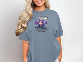 Stardew Valley Shirt Girl Eats Rocks, Gamer Gift, Stardewvalley Merch, Funny Video Game Tee, Pixel Art Shirt, Cozy Gaming Shirt 4XL