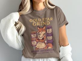 Stardew Valley T-Shirt, Fox Artisan Jam, Video Game Tee, Indie Game Shirt, Cozy Gaming T Shirt, Stardew Merch, Gamer Gift, Stardewvalley 4XL