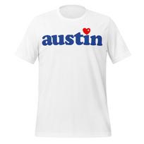 Retro Austin Texas T-Shirt: Vintage Style Cotton Tee S